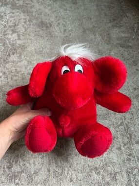 Vintage 1980’s Kodak Kolorkins Flash Red Plush Stuffed Animal